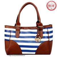 michael kors striped medium blauw boekentassen Nederland Tassen 5nb8e979